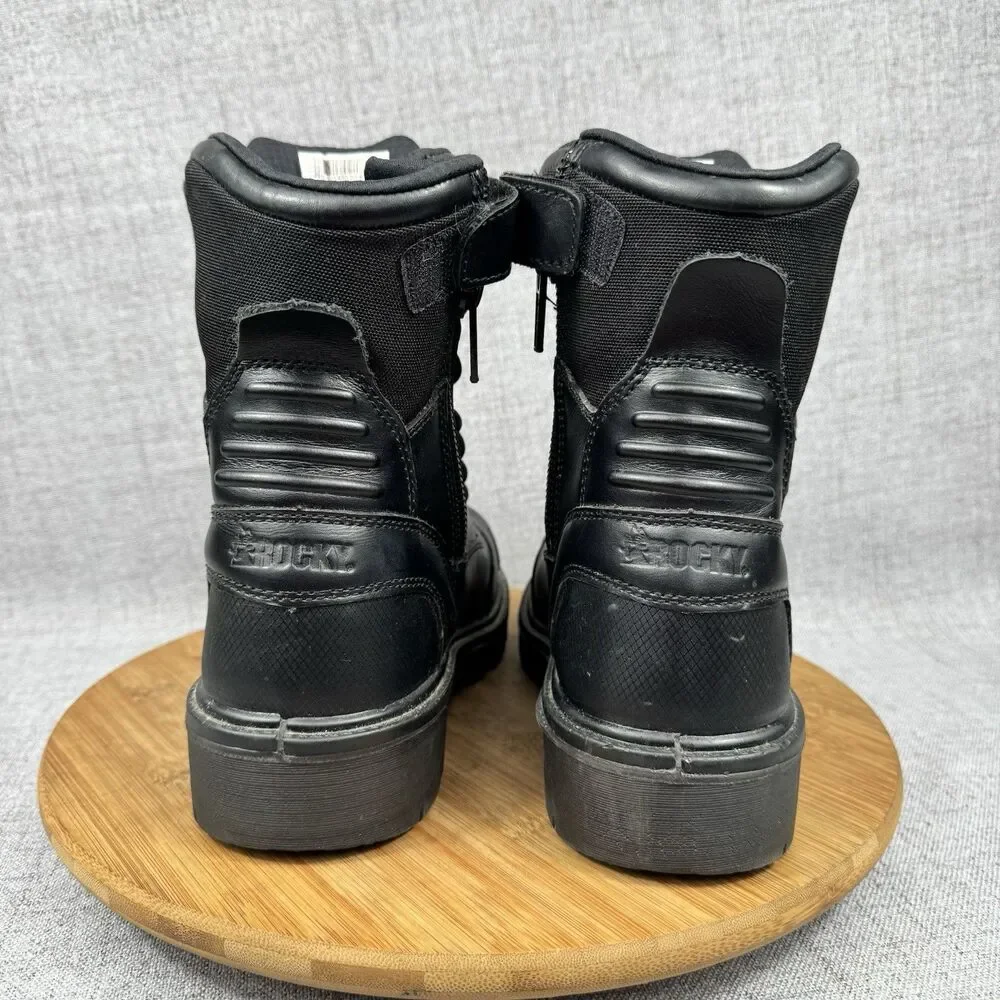 Rocky Boots Men's Size 6 W Pursuit Steel Toe Waterproof Leather